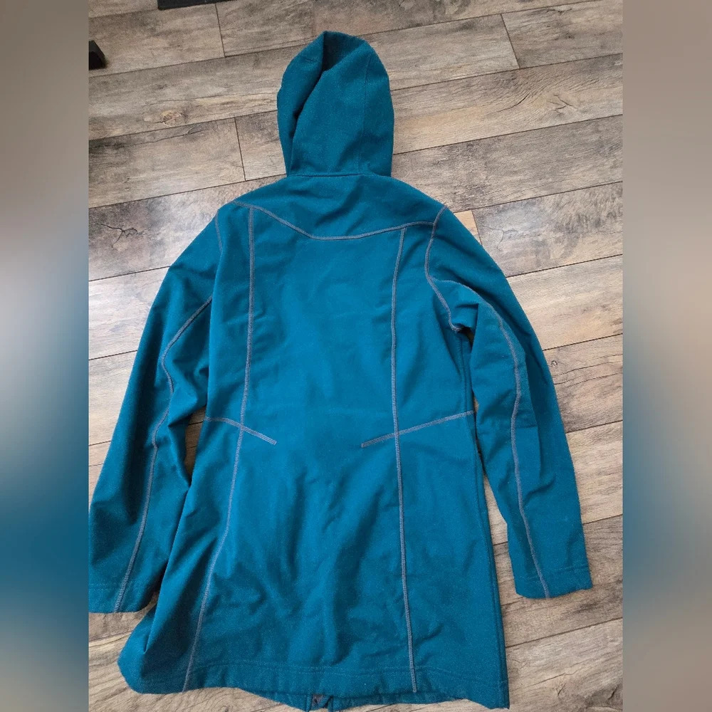 WIND RIVER teal (blue/green) medium womens winter jacket - Picture 4 of 14